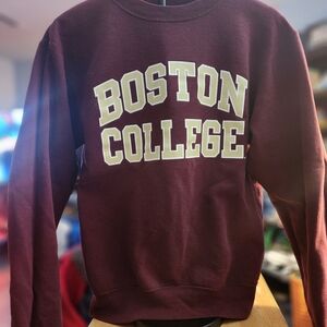 Vintage Champion Boston College Maroon Sweater Size Small